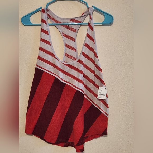 FP Movement by Free People Tops - NWT FREE PEOPLE MOVEMENT Keep Rolling tank size XS red watermelon wedge